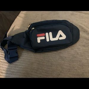 FILA blue Fanny pack side shoulder bag